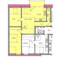 Maisonettewohnung mit Fernblick - Erfurt Johannesplatz