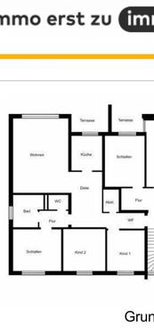 Foto - Große gepflegte EG-Wohnung mit großem Garten