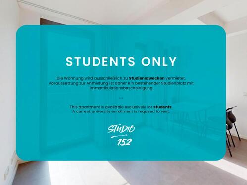 Foto - Möbliert einziehen, entspannt studieren – Studio 152