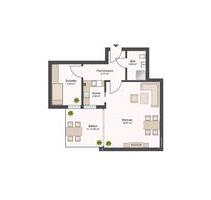 Erdgeschosswohnung mit Balkon, zentrale Lage, mit PKW-Stellplatz - Wilhelmshaven Heppens