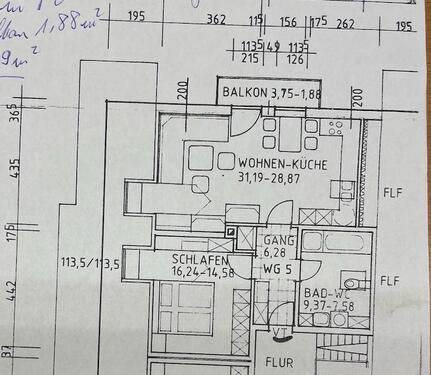 Foto - Wunderschöne 2 Zi DG Wohnung mit durchdachtem Grundriss & Balkon