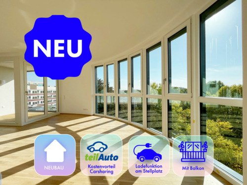 Foto - *** Logenplatz am CLARA PARK * Penthouse mit atemberauben Blick * 4 Zimmer * TG * 082026 ***