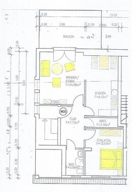 Foto - 2 Zimmer Oberwohnung in Augustfehn