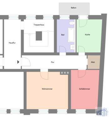 Foto - Etagenwohnung zur Miete in Zittau