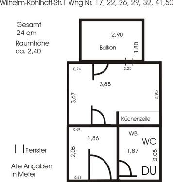 Foto - 1 Zimmer Etagenwohnung in Hof