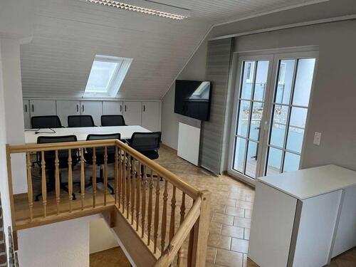 Foto - Pasing: Modernes und helles Büro, möbliert auf 2 Etagen mit Balkon.