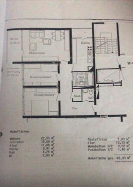 Foto - 3 Zimmer Etagenwohnung zum Kaufen in Schwäbisch Hall