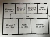 Foto - 6 Zimmer Etagenwohnung zur Miete in Oberlungwitz