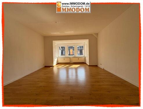 Foto - 3-Zimmer-Wohnung in Zwickau-Nordvorstadt, herrschaftliches Wohnen mit großer Wohnküche, Erker und 2 Balkonen!