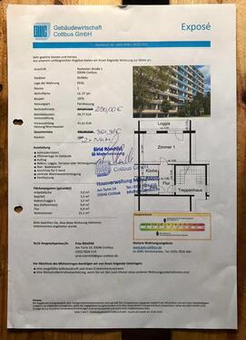 Foto - 1 Raum Wohnung Btu übernahme von Ausstattung möglich