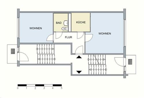 Foto - Etagenwohnung in Neubrandenburg zur Miete