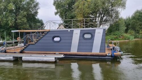 Foto - Hausboot mieten zwecks Übernachtung (Maasbommel, NL)