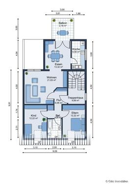 Foto - 4 Zimmer Etagenwohnung in Völklingen
