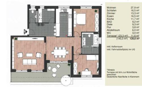 Foto - 4 Zimmer Einfamilienhaus zur Miete in Bad Schussenried