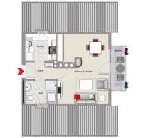Schönes 1-Zimmerapartment in Erlabrunn