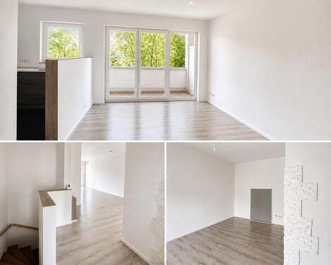 Foto - Maisonette-Wohnung mit Balkon & Garten in Rheinnähe – Köln-Niehl