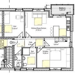 Foto - Helle 3-Zimmer-Neubauwohnung mit Balkon