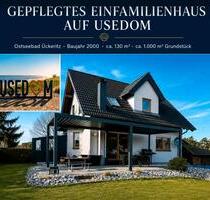 Einfamilienhaus mit Pool, Carport + Ferienhaus + Baugrundstück - Koserow
