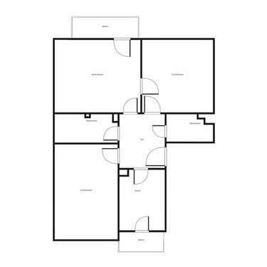 Foto - 3.5 Zimmer Etagenwohnung zur Miete in Karlsruhe