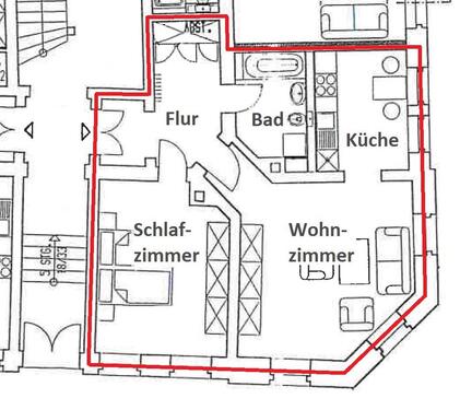 Foto - 2 Zimmer Hochparterre in Leipzig