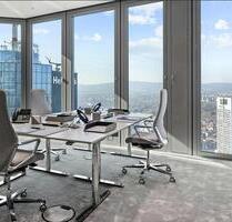 Luxusbüro auf der 45. Etage des FOUR Tower – Skyline-Aussicht und Flexibilität - Frankfurt am Main