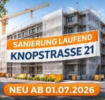 Voll möblierte 1 Zimmer Dachgeschoss Wohnung mit Stellplatz - Leipzig Altwest