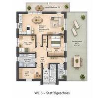 4 Zimmer Penthouse mit Ausblick - Nidda