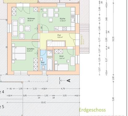Foto - 3 Zimmer Erdgeschoßwohnung in Laaber