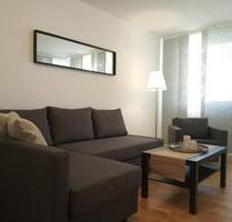 Nähe Olympiapark und BMW, komplett möblierte 2 Zimmer Wohnung mit ca. 55qm Wohnfläche - München Am Riesenfeld