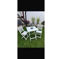 Gartenmöbel Set, ein Tisch und zwei Stühle - Eisleben (Lutherstadt)