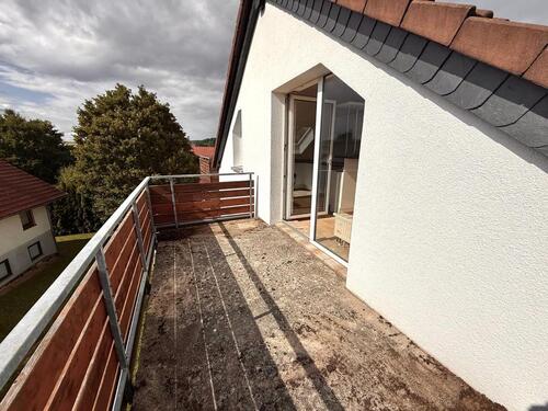 Foto - Wohnung Mietwohnung Gerstungen OT Oberellen Balkon