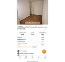 WG zimmer zentral lage Weimar - 395,00&nbsp;EUR Kaltmiete, ca.&nbsp; 25,00&nbsp;m&sup2; in Weimar (PLZ: 99423)