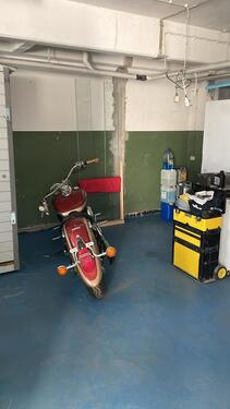 Foto - Stellplatz Motorrad für den Winter