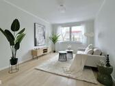 Foto - Erstbezug nach Sanierung: Moderne 2-Zi.-Wohnung mit Einbauküche, Balkon und PKW-Stellplatz