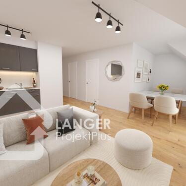 Foto - Erstklassige Wohnungen in Brögbern: Neubauwohnung mit großem Balkon