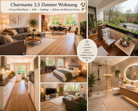 Foto - Charmante 3,5 Zimmer Wohnung mit Balkon in Essen-Rüttenscheid!