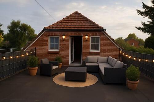 Foto - Freistehendes Einfamilienhaus mit Garten, Dachterrasse & Garage
