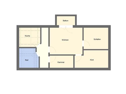 Foto - 3 Zimmer Etagenwohnung zur Miete in Boizenburg/Elbe