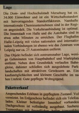 Foto - Etagenwohnung in Schönhausen (Elbe)