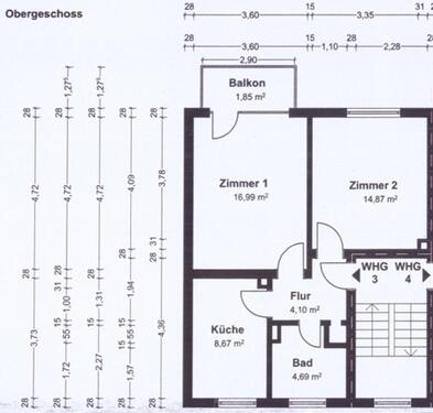 Foto - 2,5 Zimmer zu Vermieten Bochum Werne