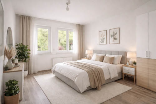 Foto - Helle 3-Zimmer-Wohnung mit Balkon & Terrasse