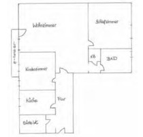 Vermiete 3-Raumwohnung in Braunschweig mit Tiefgaragenstellplatz