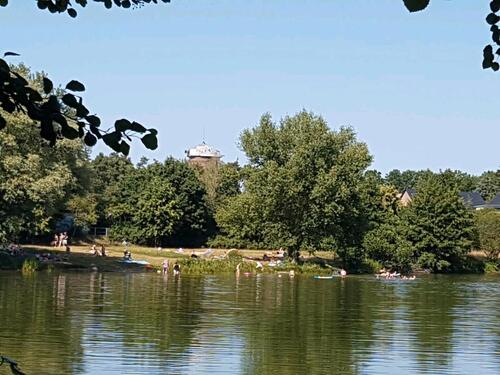 Foto - Mühle mit Gewerbe und Wohnen an Badesee