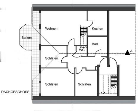 Foto - 4 Zimmer Dachgeschoßwohnung zur Miete in Glienicke/Nordbahn