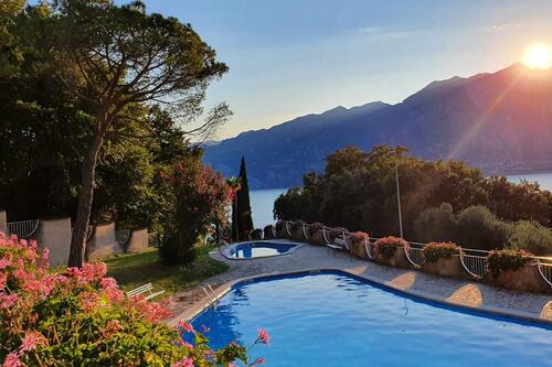 Foto - Ferienwohnung am Gardasee mit Seeblick und Pool