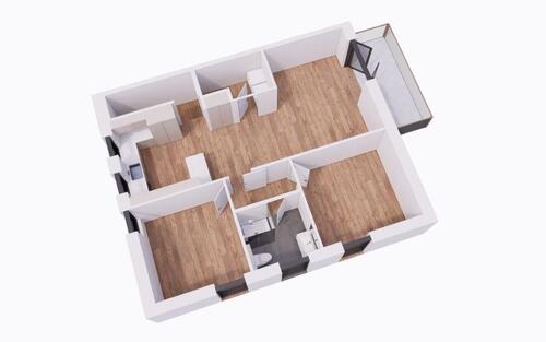 Foto - 3 Zimmer Etagenwohnung in Bispingen