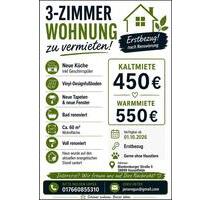 3 Zimmer Wohnung in Hasselfelde Erstbezug nach Renovierung - Oberharz am Brocken