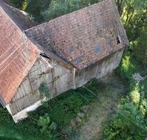 1000m² Bau Grundstück mit Wohnhaus Scheune & eigenem Wald 1200m² - Kettershausen