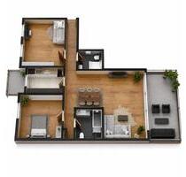 Kernsanierte 3-Zimmer Wohnung 100qm mit 2 Balkonen in Langenhagen