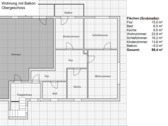 Foto - Attraktive 3-Zimmer Wohnung mit Balkon im Grünen